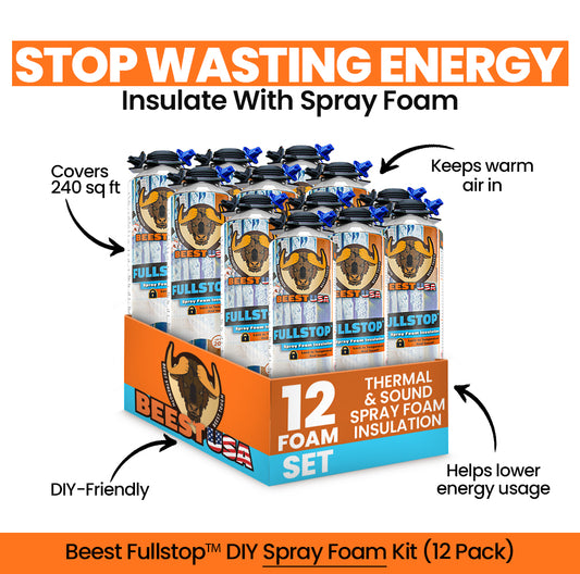 BEEST FullStop™ Spray Foam Insulation Kit