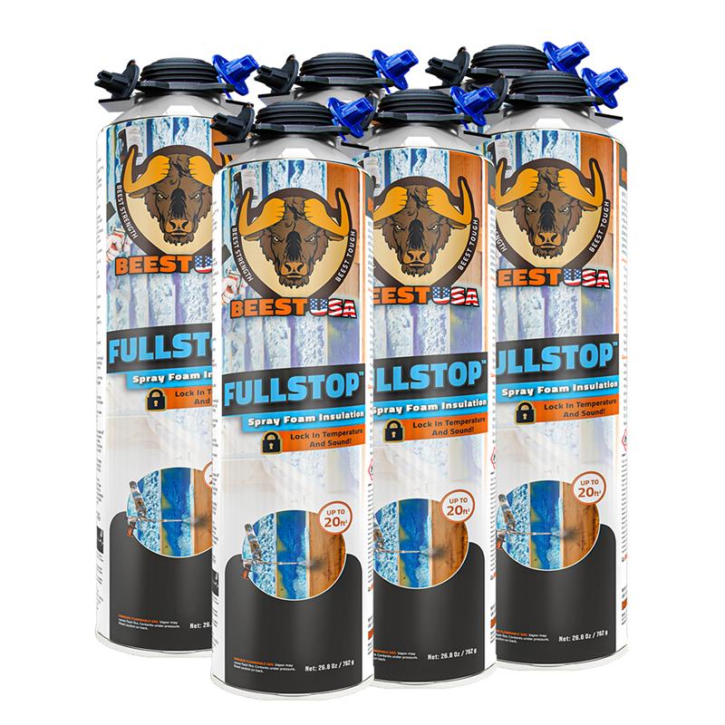 6 Pack - FullStop Foam Insulation Cans