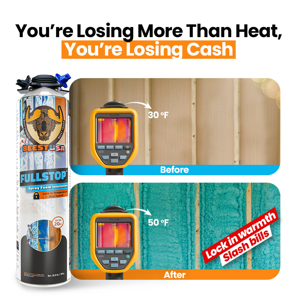 BEEST FullStop™ Spray Foam Insulation Kit