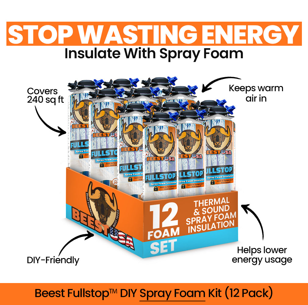 BEEST FullStop™ Spray Foam Insulation Kit
