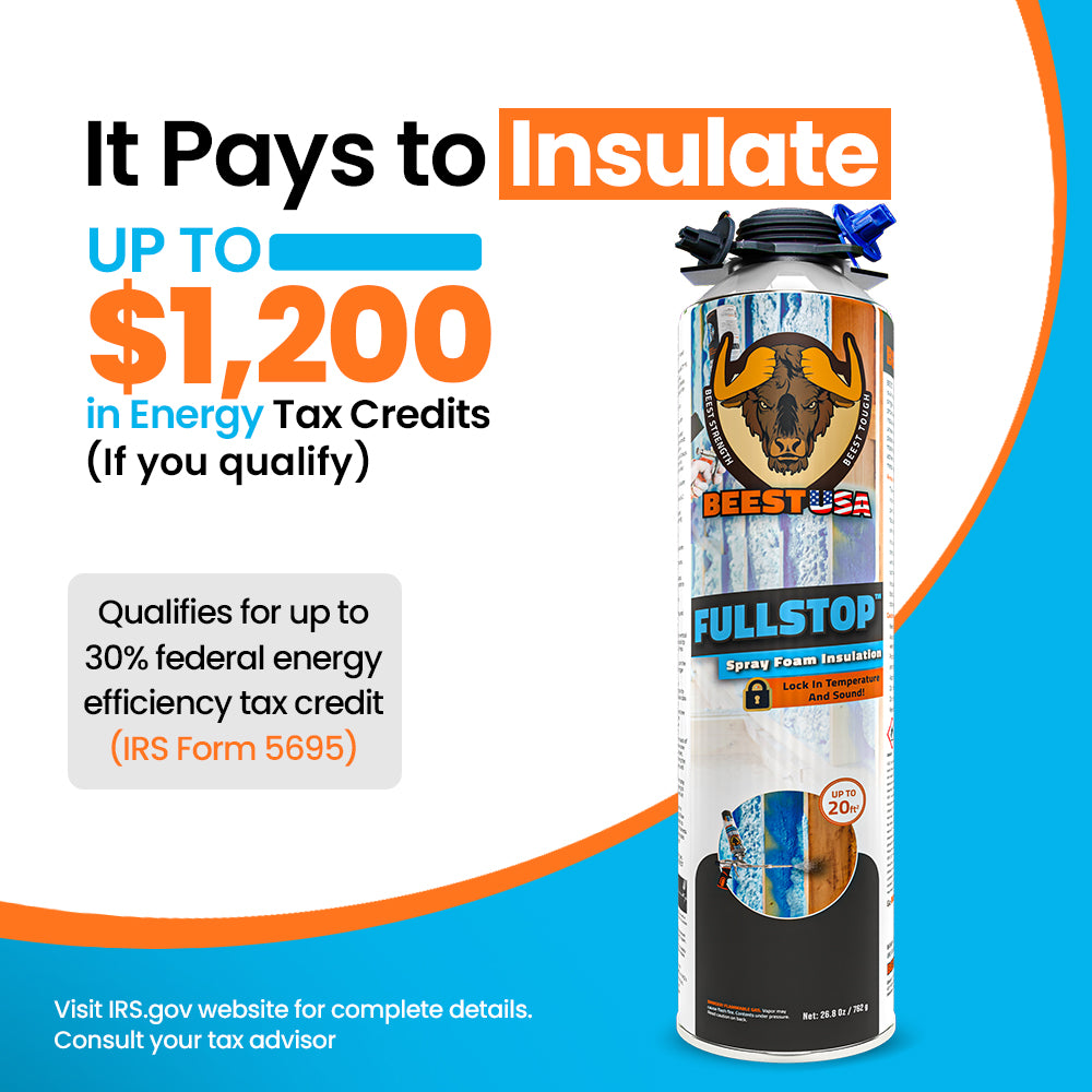 BEEST FullStop™ Spray Foam Insulation Kit
