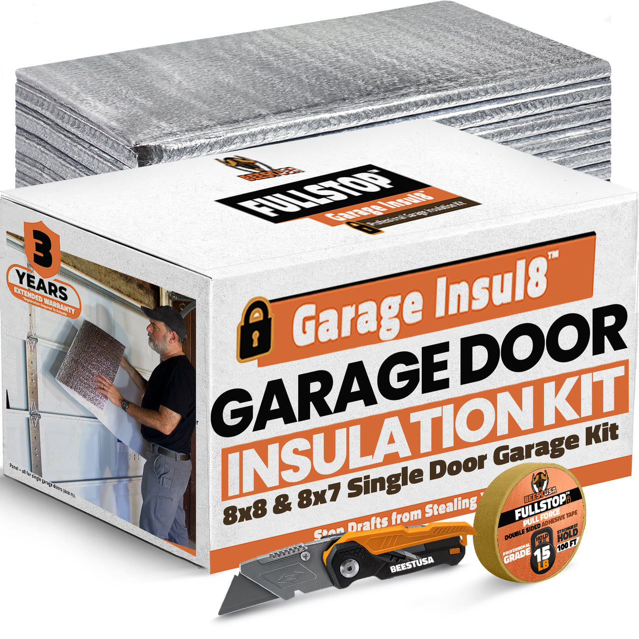 BEEST FullStop™ Garage Insul8™ Insulation Kit