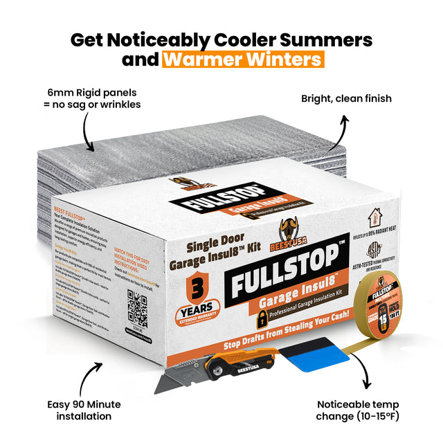 BEEST FullStop™ Garage Insul8™ Insulation Kit