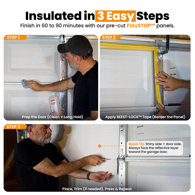 BEEST FullStop™ Garage Insul8™ Insulation Kit